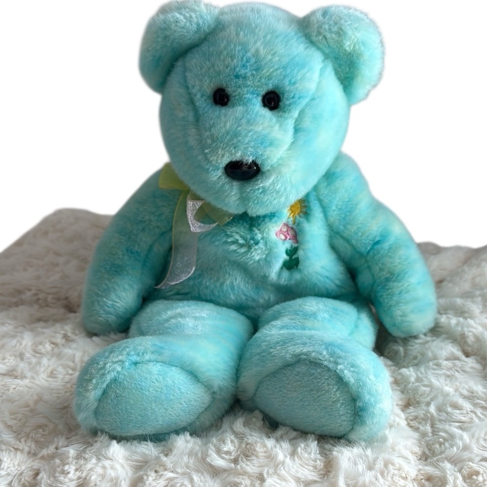 Vintage 2001 TY Beanie Buddy Ariel The‎ Bear 14”
